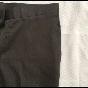 3 pairs dress pants, light gray, dark gray, black, Claiborne, perry Ellis, Micha